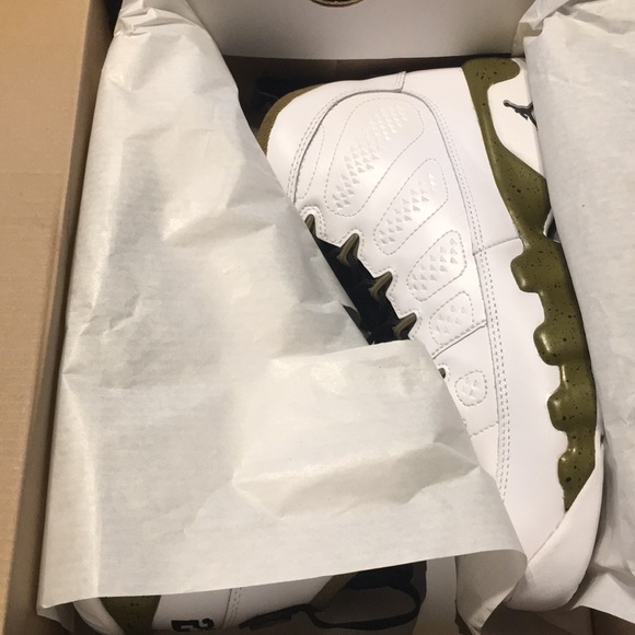 AIR JORDAN 9 RETRO "STATUE" (GS) - Picture 6 of 8